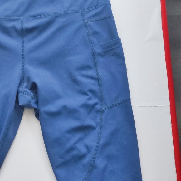 ZYIA Light & Tight active wear leggings cyan women's size 12 - Picture 9 of 13